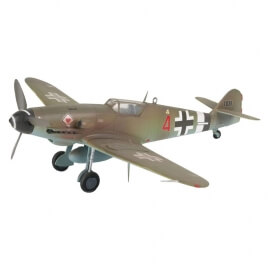 Πολεμικό Αεροπλάνο Messerschmitt Bf-109 1/72- Σετ Δώρου με Χρώματα & Κόλλα - Revell 64160