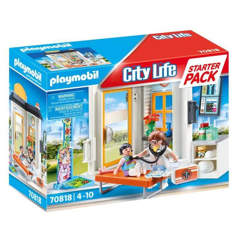 Playmobil City Life - Starter Pack Παιδιατρείο (70818)Playmobil City Life - Starter Pack Παιδιατρείο (70818)