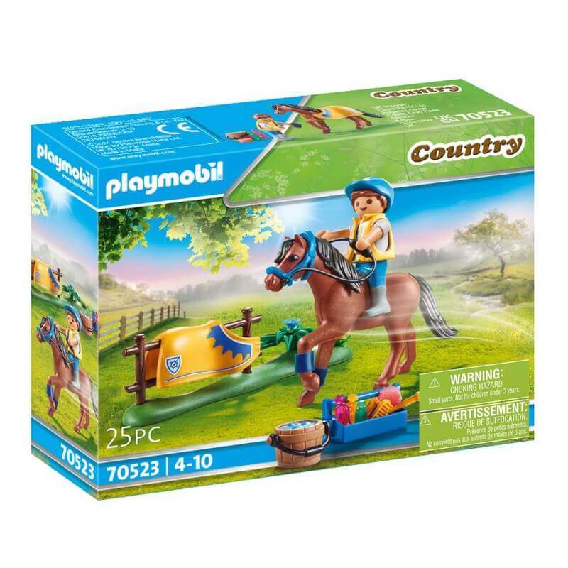 Playmobil Country - Αναβάτης με Welsh Πόνυ (70523)Playmobil Country - Αναβάτης με Welsh Πόνυ (70523)