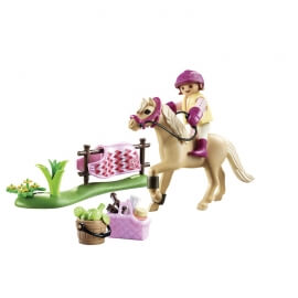 Playmobil Country - Αναβάτρια με German Πόνυ (70521)