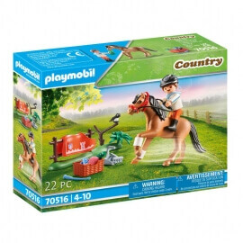Playmobil Country - Αναβάτης με Πόνυ Connemara (70516)