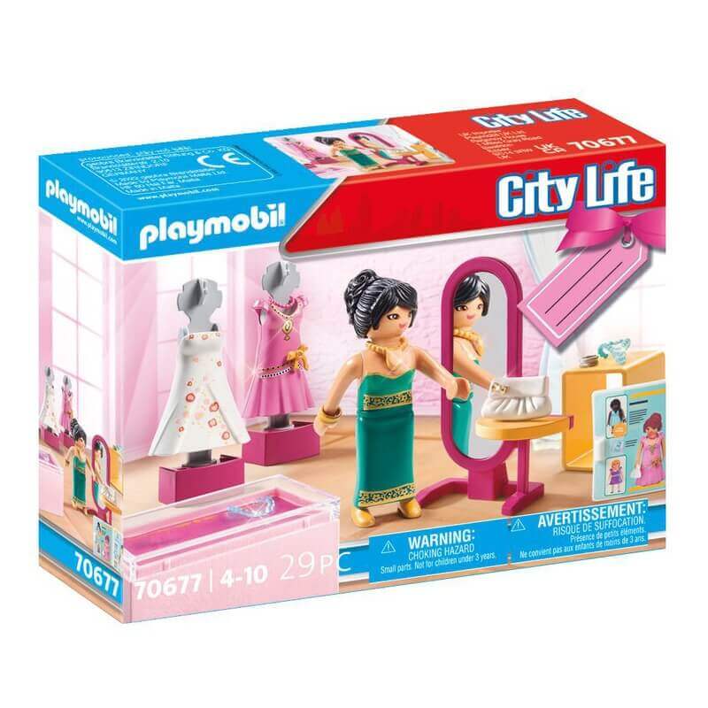 Playmobil City Life - Gift Set Κατάστημα Mόδας (70677)Playmobil City Life - Gift Set Κατάστημα Mόδας (70677)