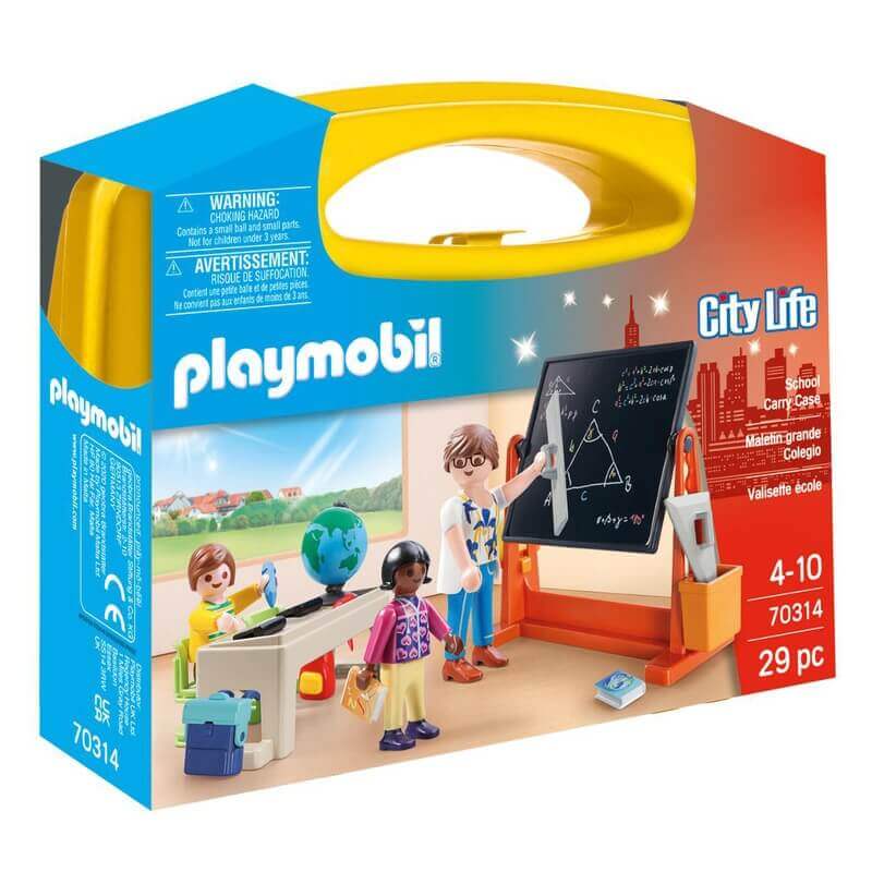 Playmobil City Life - Maxi Βαλιτσάκι Σχολική Tάξη (70314)