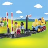 Playmobil 1.2.3. Σετ Τρένου με Ζωάκια και Επιβάτες (70179)