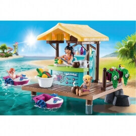Playmobil Family Fun - Aqua Park Πλωτό Μπαρ και Παραθεριστές (70612)