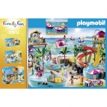 Playmobil Family Fun - Aqua Park Πλωτό Μπαρ και Παραθεριστές (70612)