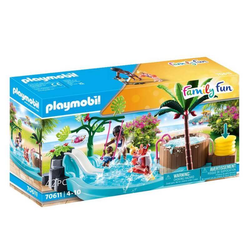 Playmobil Family Fun - Aqua Park Παιδική Πισίνα με Υδρομασάζ (70611)Playmobil Family Fun - Aqua Park Παιδική Πισίνα με Υδρομασάζ (70611)