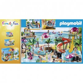 Playmobil Family Fun - Aqua Park Παιδική Πισίνα με Υδρομασάζ (70611)