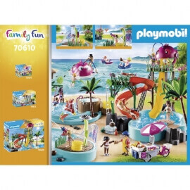 Playmobil Family Fun - Aqua Park Διασκέδαση στην Πισίνα (70610)