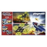 Playmobil City Action - Καταδίωξη Drone από Aστυνομικό Tζετ (70780)