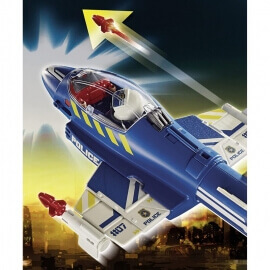 Playmobil City Action - Καταδίωξη Drone από Aστυνομικό Tζετ (70780)