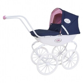 Καρότσι Κούκλας Classic Pram Navy - Knorrtoys (63601)