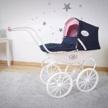 Καρότσι Κούκλας Classic Pram Navy - Knorrtoys (63601)