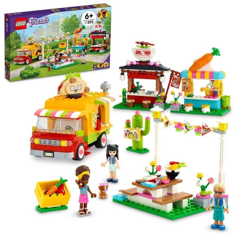Lego Friends - Υπαίθρια Αγορά Street Food (41701)Lego Friends - Υπαίθρια Αγορά Street Food (41701)