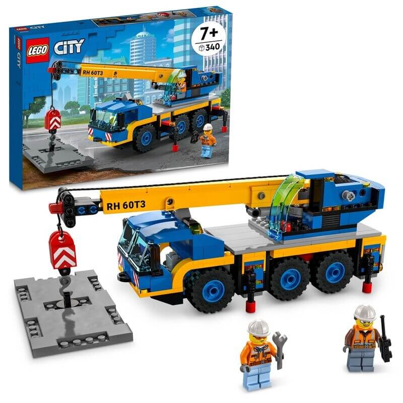 Lego City - Κινητός Γερανός (60324)Lego City - Κινητός Γερανός (60324)