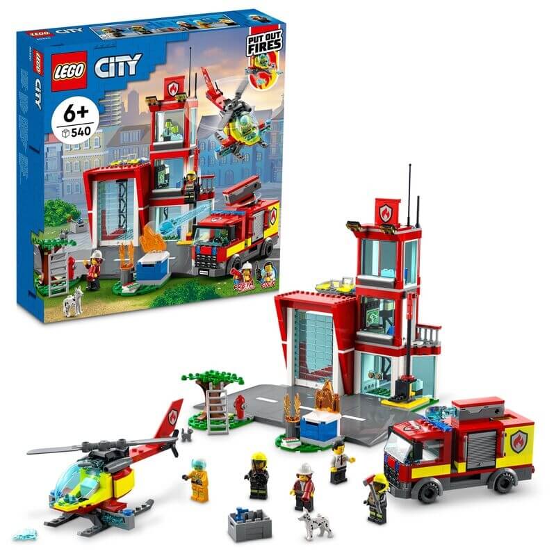 Lego City - Σταθμός Πυροσβεστικής (60320)Lego City - Σταθμός Πυροσβεστικής (60320)