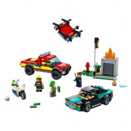 Lego City - Πυροσβεστική Διάσωση & Αστυνομική Καταδίωξη (60319)