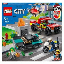 Lego City - Πυροσβεστική Διάσωση & Αστυνομική Καταδίωξη (60319)