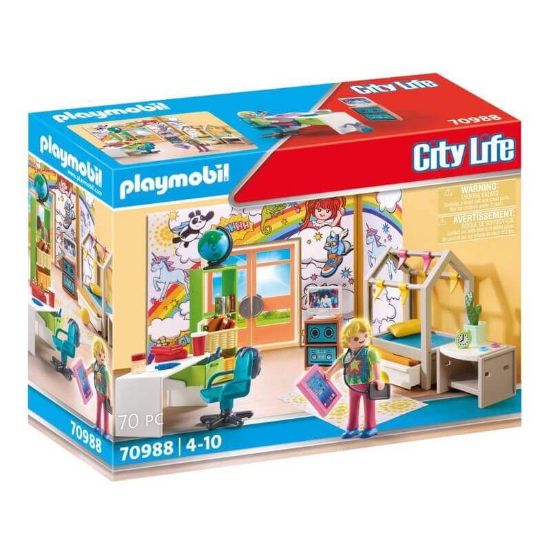Playmobil City Life - Μοντέρνο Εφηβικό Δωμάτιο (70988)