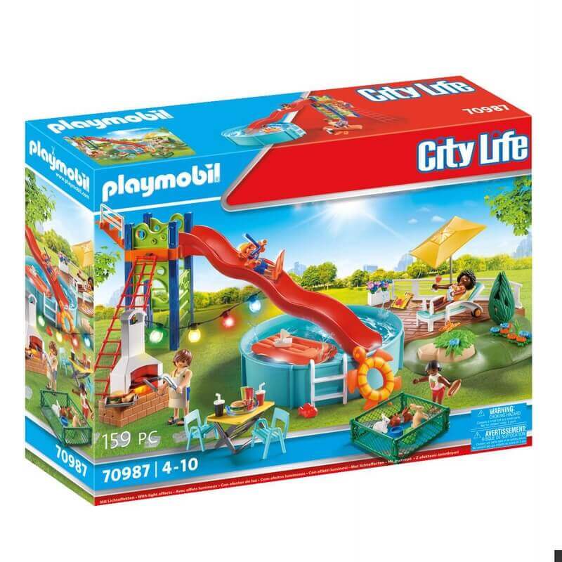 Playmobil City Life - Πάρτυ στην Πισίνα (70987)Playmobil City Life - Πάρτυ στην Πισίνα (70987)