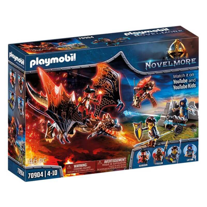Playmobil Novelmore - Δρακο-επίθεση στο Novelmore (70904) Playmobil Novelmore - Δρακο-επίθεση στο Novelmore (70904)