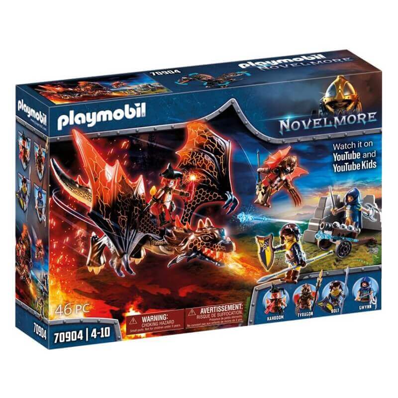 Playmobil Novelmore - Δρακο-επίθεση στο Novelmore (70904)Playmobil Novelmore - Δρακο-επίθεση στο Novelmore (70904)