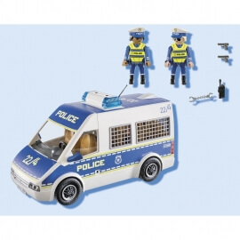 Playmobil City Action - Αστυνομικό Λεωφορείο με Φώτα και Ήχο (70899)