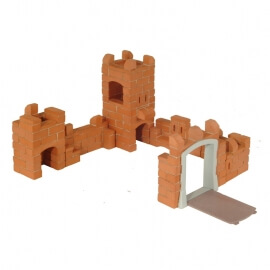 Teifoc - Χτίζοντας με Πραγματικά Τουβλάκια 'Mικρό Κάστρο 3 σχέδια