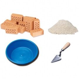 Teifoc - Χτίζοντας με Πραγματικά Τουβλάκια 'Mικρό Κάστρο 3 σχέδια