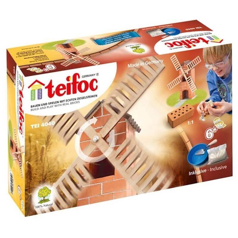 Teifoc - Χτίζοντας με Πραγματικά Τουβλάκια 'Ανεμόμυλος'