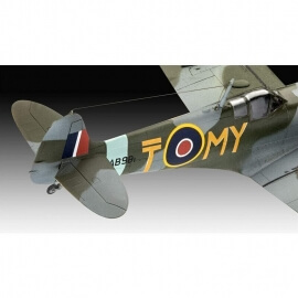 Σετ Πολεμικά Αεροπλάνα Spitfire Mk.V & Bf109G-10 1/72 - Σετ Δώρου με Χρώματα και Κόλλα (63710)