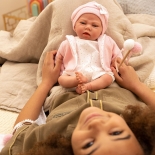 Μωρό Νεογέννητο Reborn Elena 40 εκ με Κουβερτάκι - Munecas Arias (98068)