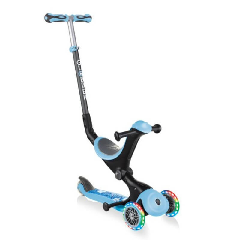 Πατίνι - Περπατούρα Globber Scooter Go-Up Deluxe Fantasy Lights Pastel Blue (647-201)Πατίνι - Περπατούρα Globber Scooter Go-Up Deluxe Fantasy Lights Pastel Blue (647-201)