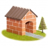 Teifoc - Χτίζοντας με Πραγματικά Τουβλάκια 'Μικρό Σπίτι'