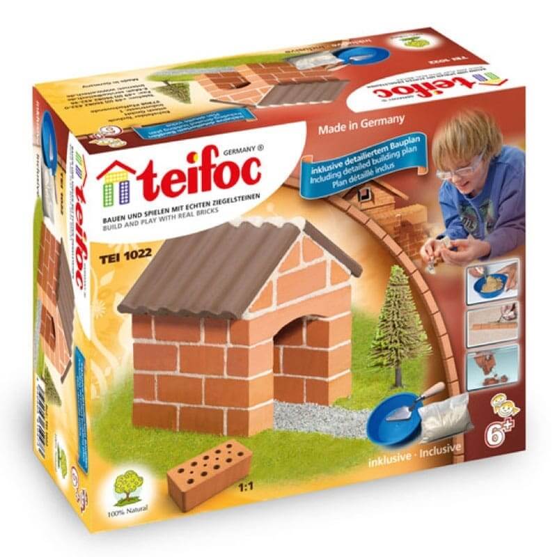 Teifoc - Χτίζοντας με Πραγματικά Τουβλάκια 'Μικρό Σπίτι'Teifoc - Χτίζοντας με Πραγματικά Τουβλάκια 'Μικρό Σπίτι'