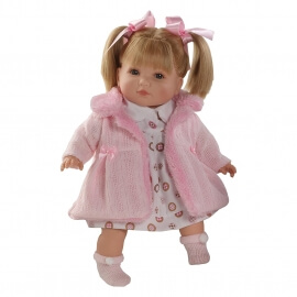 Κούκλα Sandra 42εκ με Παλτό & Ήχο - Berbesa (4407)Κούκλα Sandra 42εκ με Παλτό & Ήχο - Berbesa (4407)