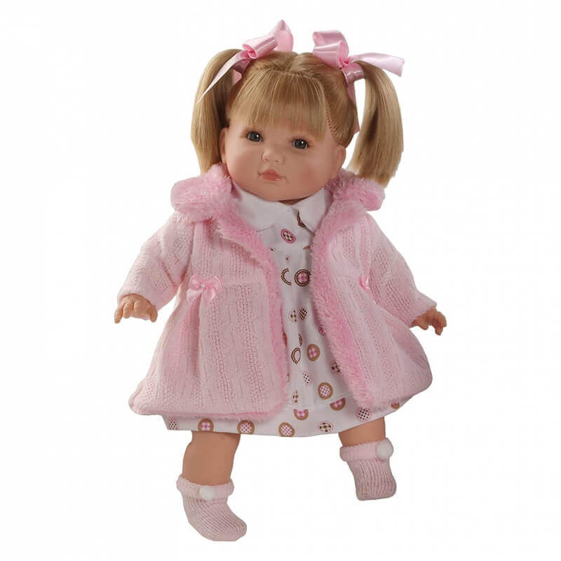 Κούκλα Sandra 42εκ με Παλτό & Ήχο - Berbesa (4407)Κούκλα Sandra 42εκ με Παλτό & Ήχο - Berbesa (4407)