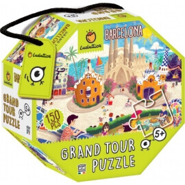 Grand Tour Puzzle Barcelona 150 κομ - Ludattica (81752)