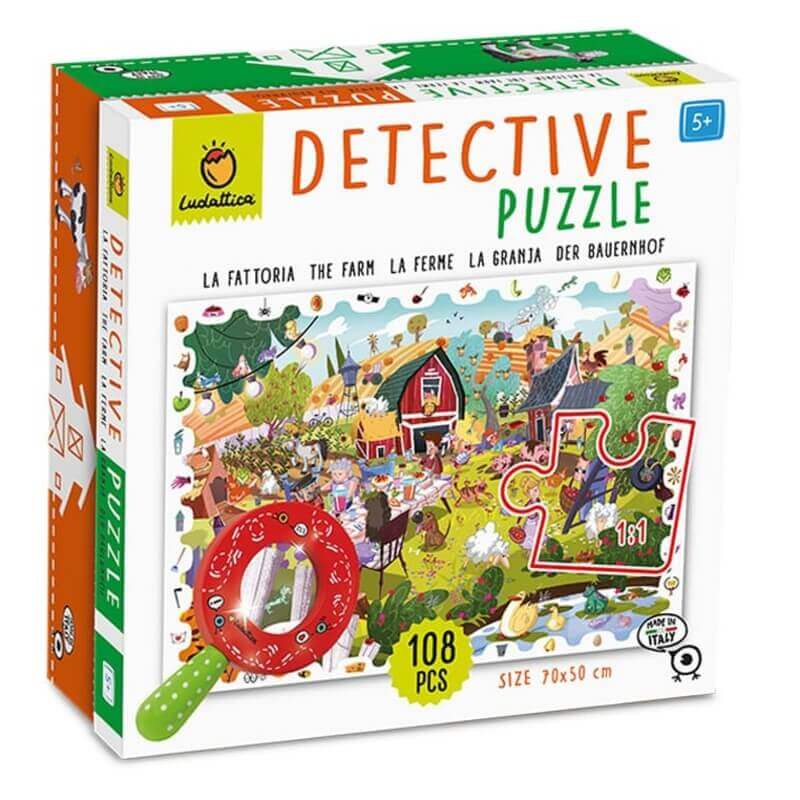 Detective Puzzle Η Φάρμα 108 κομ - Ludattica (21870)