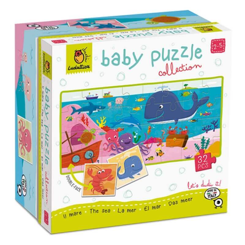 Παζλ Διπλής Όψεως Θάλασσα 32 κομ - Ludattica Baby Puzzle (20491)Παζλ Διπλής Όψεως Θάλασσα 32 κομ - Ludattica Baby Puzzle (20491)