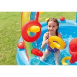 Φουσκωτή Πισίνα Intex  Rainbow Ring Play Centre (57453NP)