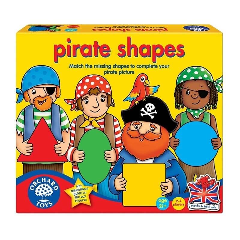 Pirate Shapes Επιτραπέζιο ΠαιχνίδιPirate Shapes Επιτραπέζιο Παιχνίδι