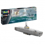 Πολεμικό Υποβρύχιο German Submarine Type XXI 1/144 - Revell 05177