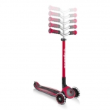 Πατίνι Globber Scooter Elite Αναδιπλούμενο Master Lights Red