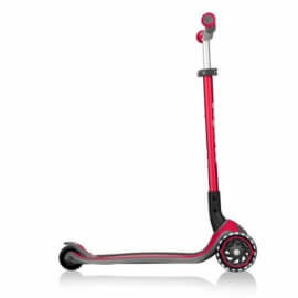 Πατίνι Globber Scooter Elite Αναδιπλούμενο Master Lights Red