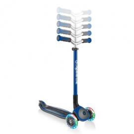 Πατίνι Globber Scooter Elite Αναδιπλούμενο Master Lights Blue