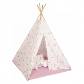 Παιδική Σκηνή Baby Adventure Teepee Flamingo