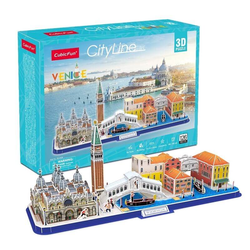 3D Παζλ Venice - Βενετία 126 κομ (MC269h) 3D Παζλ Venice - Βενετία 126 κομ (MC269h)