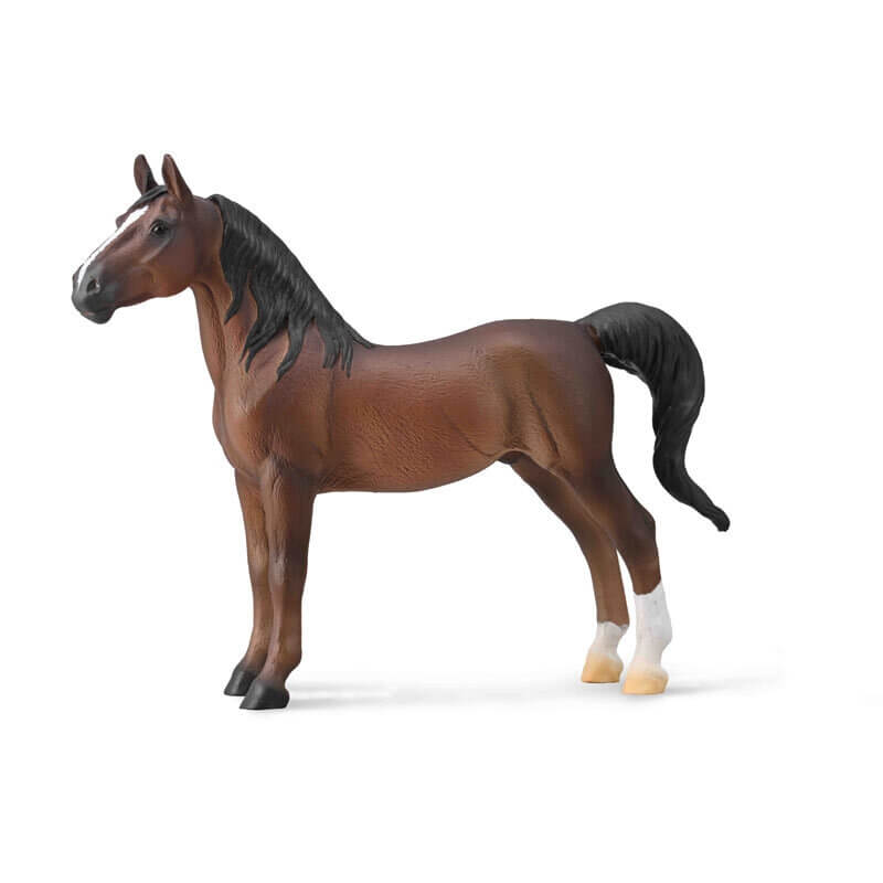 Collecta Άλογα - Αμερικάνικος Σάντλμπρεντ Επιβήτορας – σκουρόχρωμος (88954) Collecta Άλογα - Αμερικάνικος Σάντλμπρεντ Επιβήτορας – σκουρόχρωμος (88954)