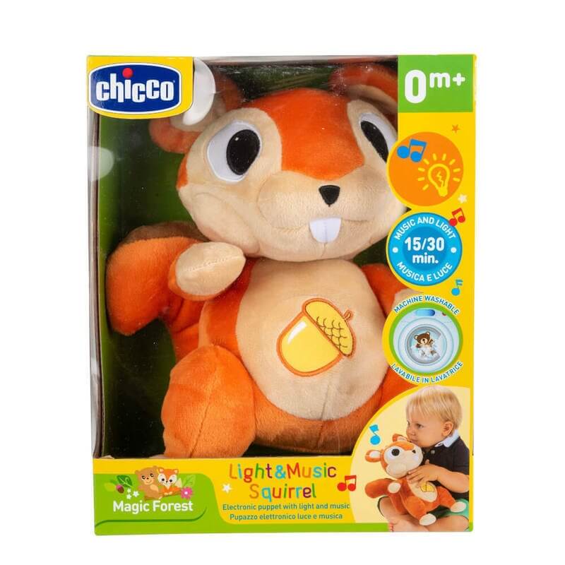 Σκίουρος με Φώτα και Μελωδίες - Chicco (10063) Σκίουρος με Φώτα και Μελωδίες - Chicco (10063)